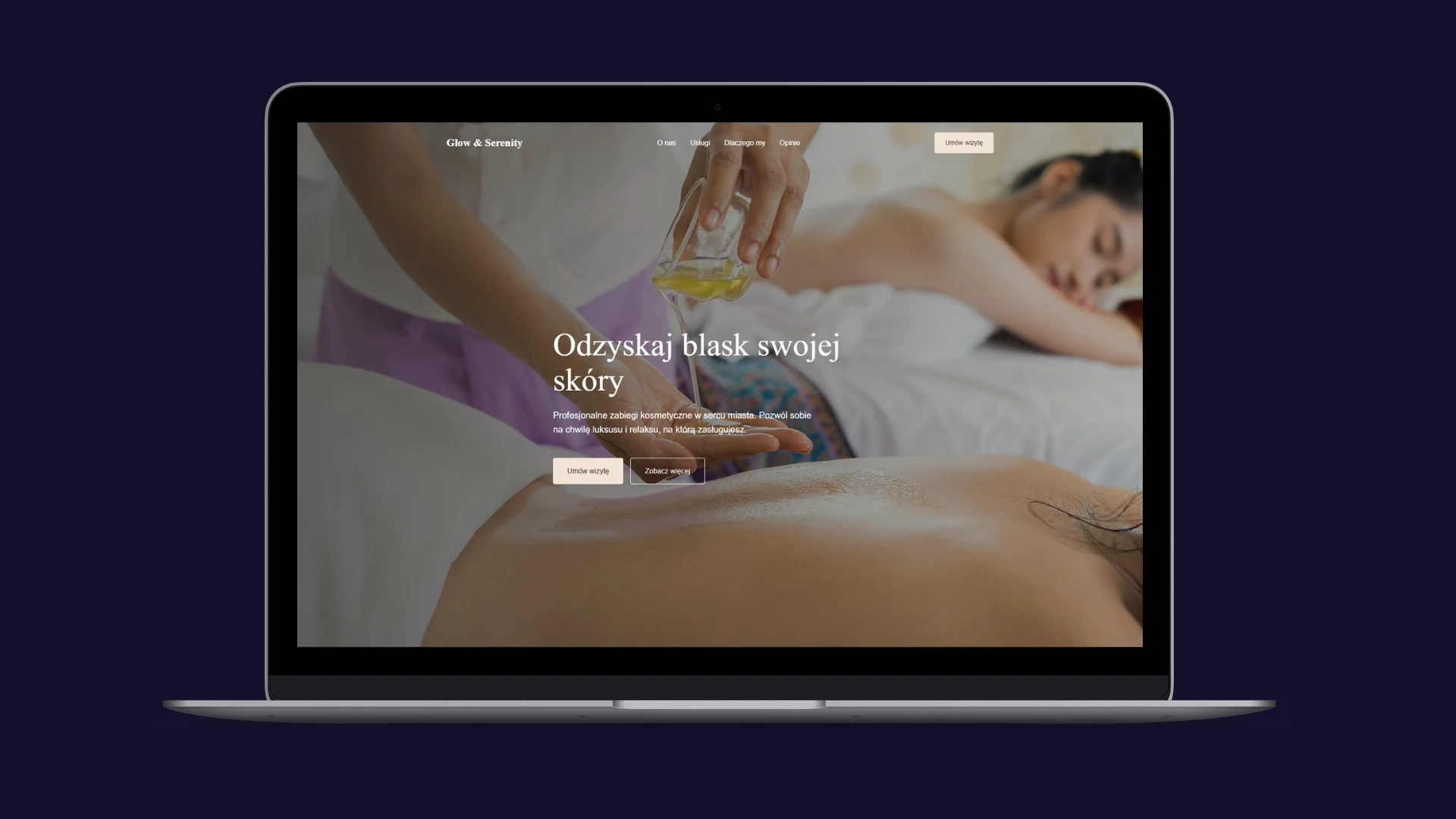 Preview of Strona Spa Glow & Serenity project